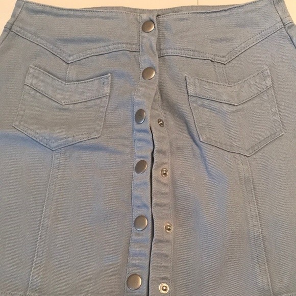 Jean Mini Skirt - 28" Waist - Picture 1 of 5